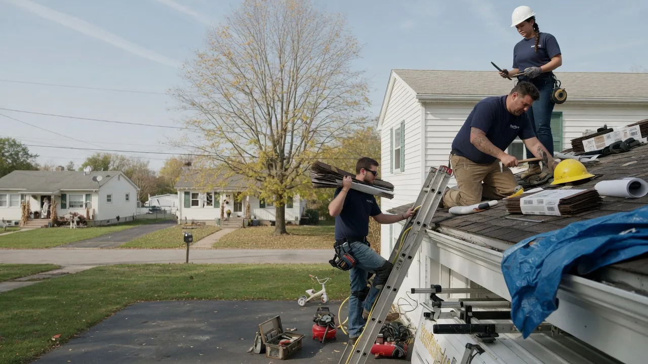 Local Roofing Contractors in Bonfield, IL near me